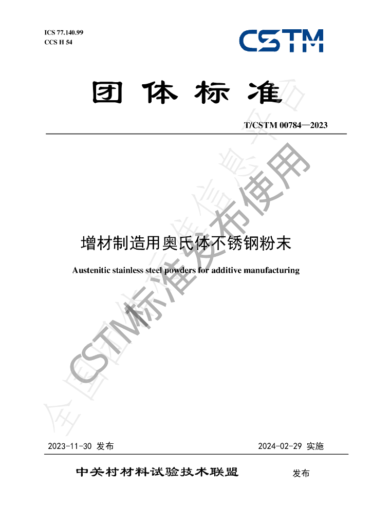 T/CSTM 00784-2023 标准预览