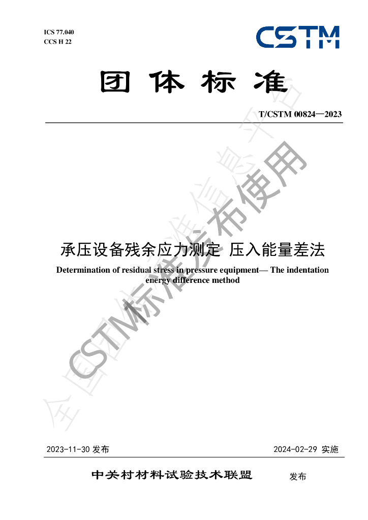 T/CSTM 00824-2023 标准预览