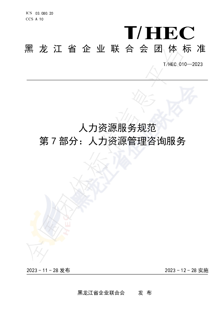 T/HEC 010-2023 标准预览