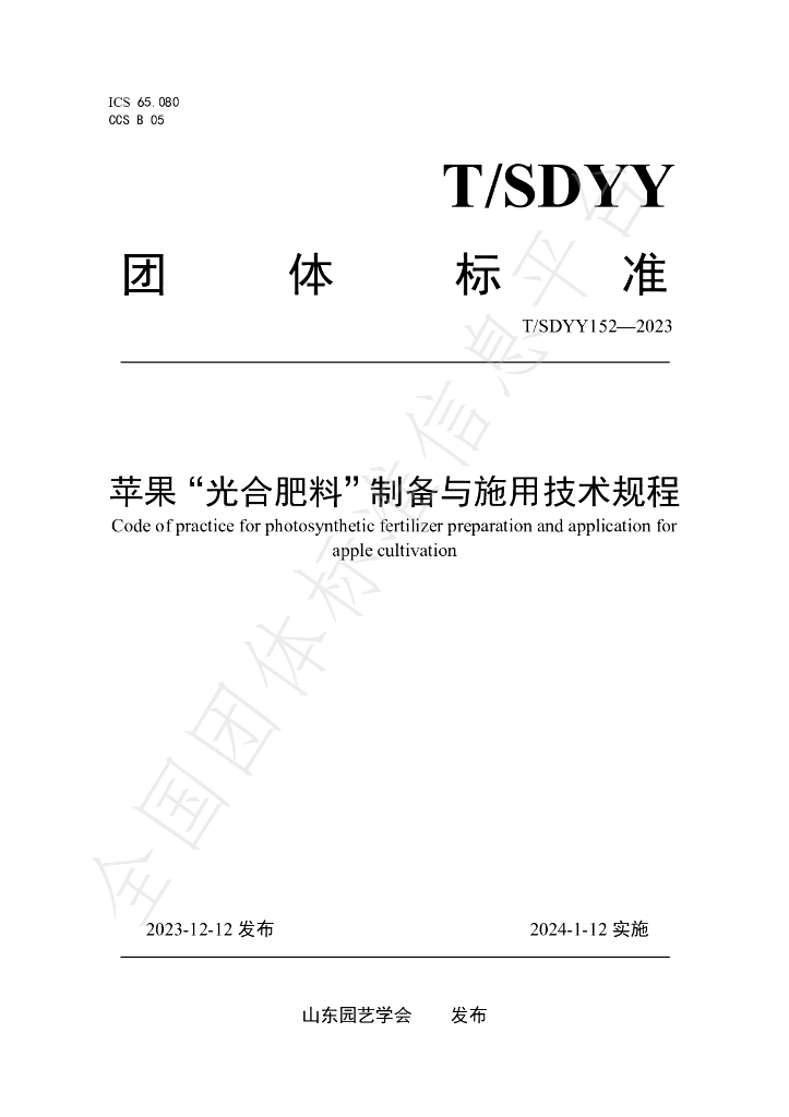 T/SDYY 152-2023 标准预览