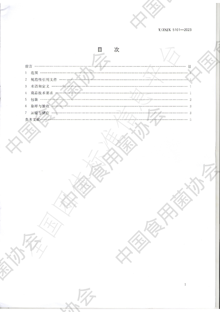 T/ZSJX 5101-2023 标准预览