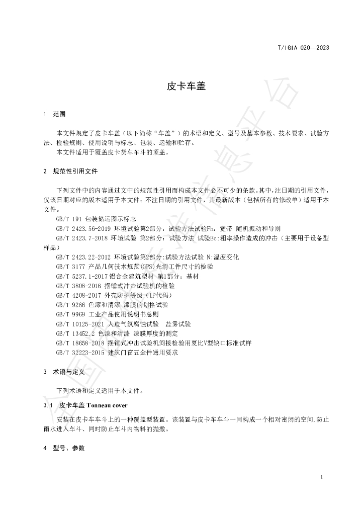 T/IGIA 020-2023 标准预览