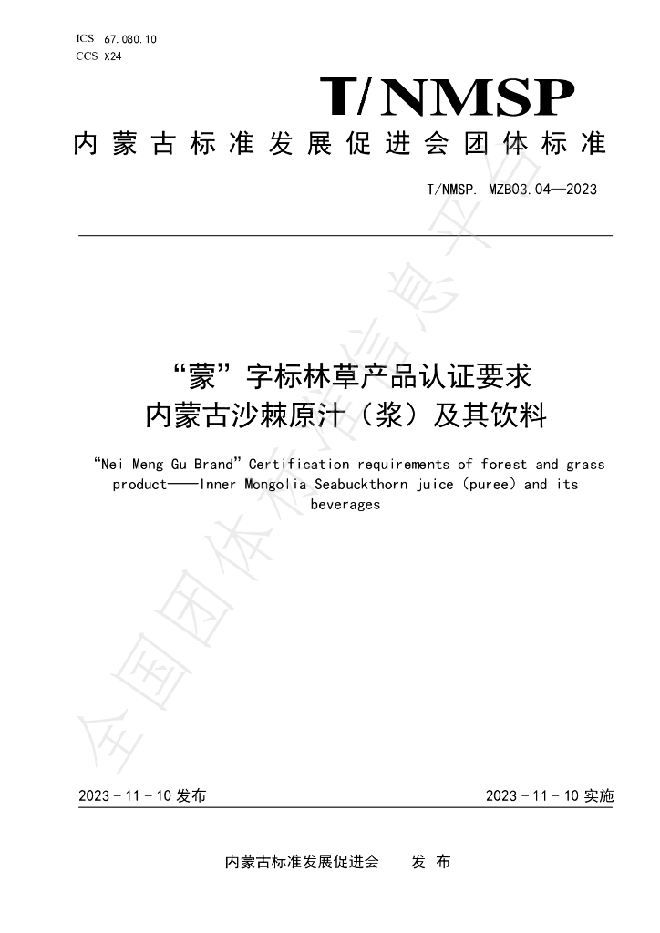 T/NMSP MZB03.04-2023 标准预览