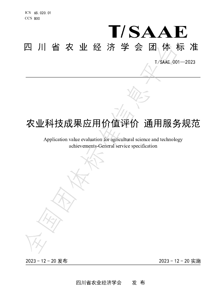 T/SAAE 001-2023 标准预览