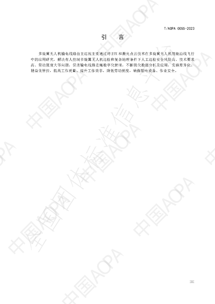 T/AOPA 0055-2023 标准预览