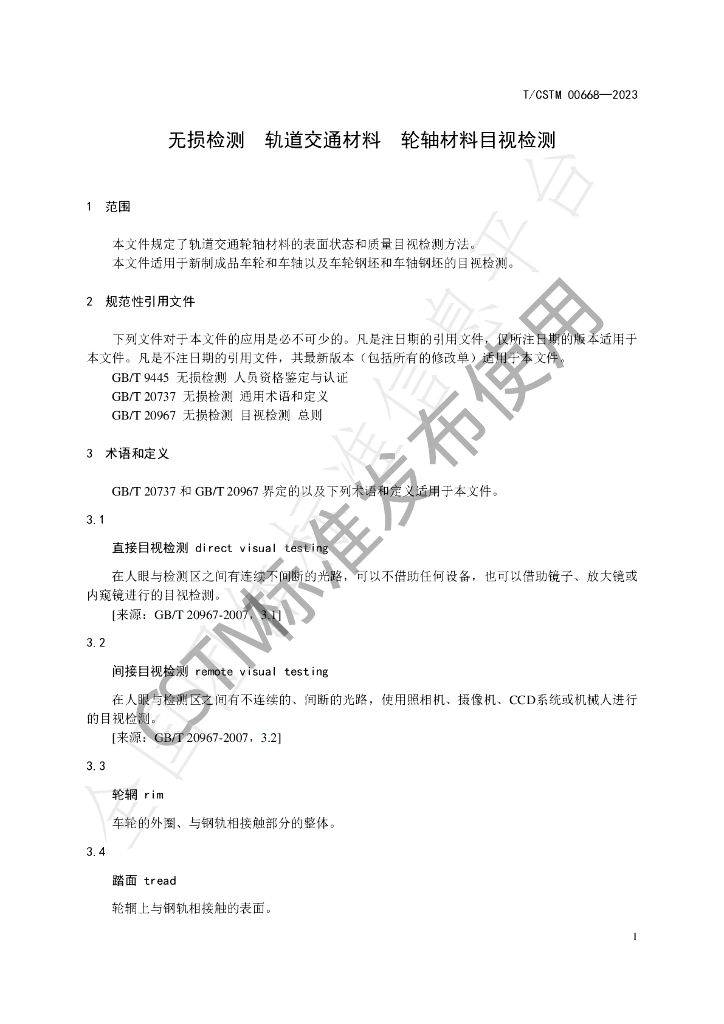 T/CSTM 00668-2023 标准预览