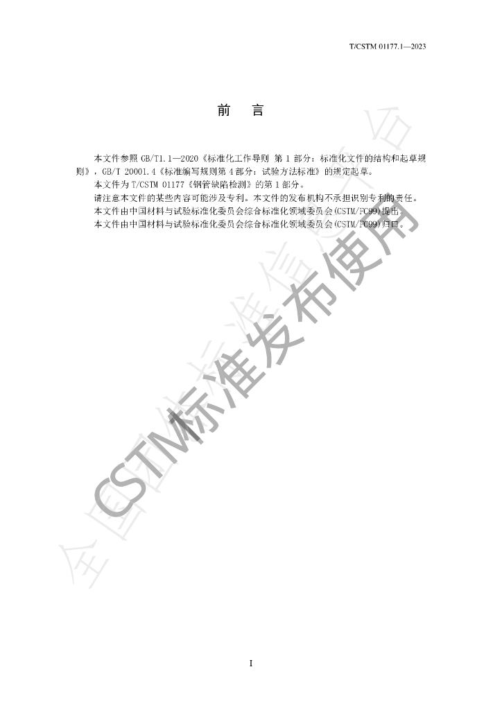 T/CSTM 01177.1-2023 标准预览