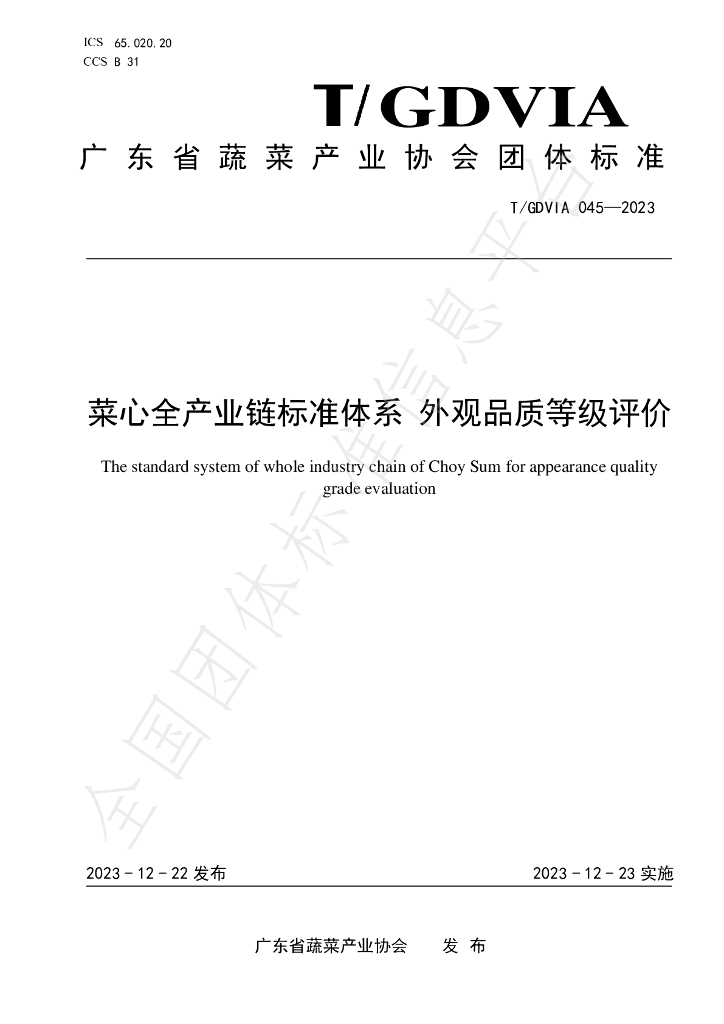 T/GDVIA 045-2023 标准预览