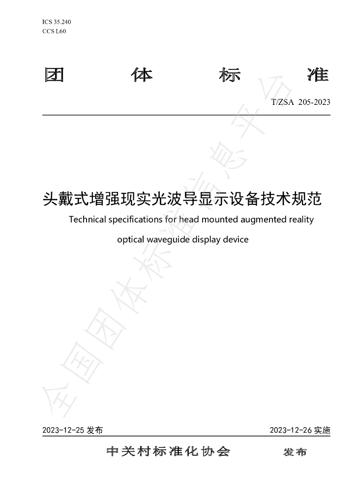 T/ZSA 205-2023 标准预览