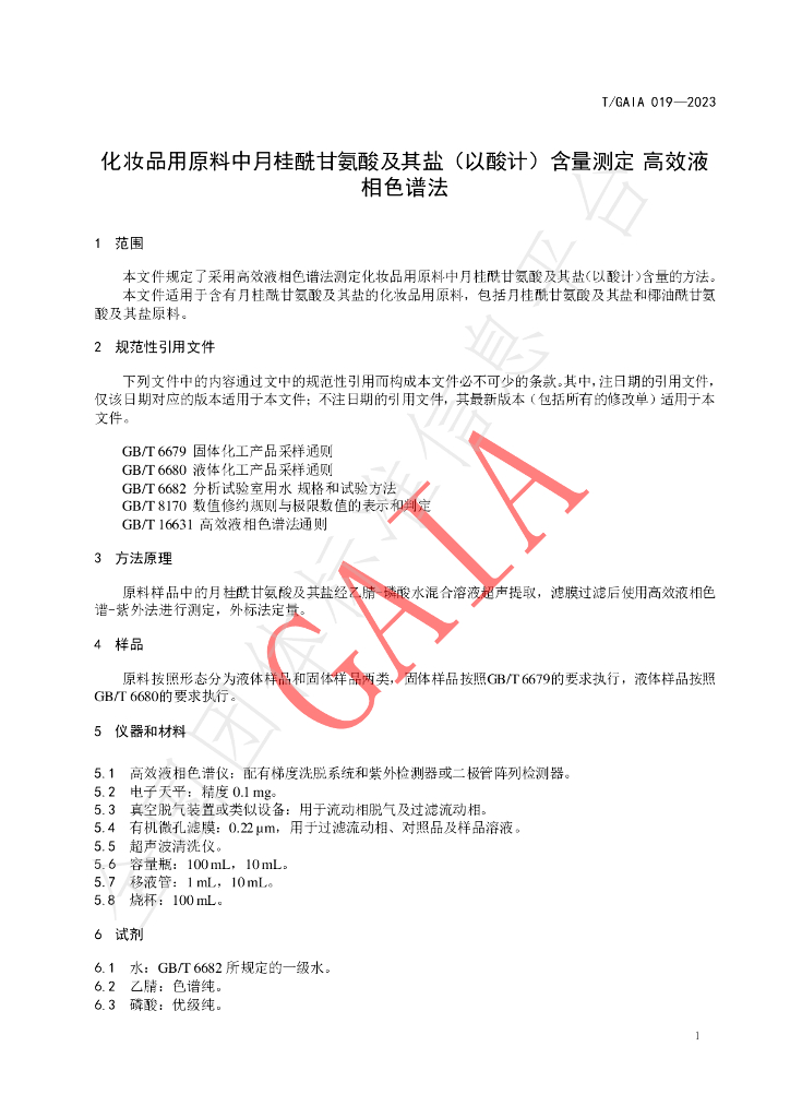 T/GAIA 019-2023 标准预览