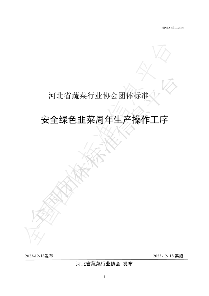 T/HVIA 01-2023 标准预览