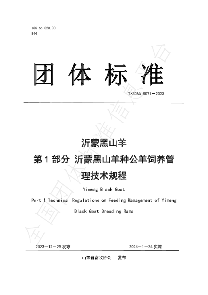 T/SDAA 0071-2023 标准预览
