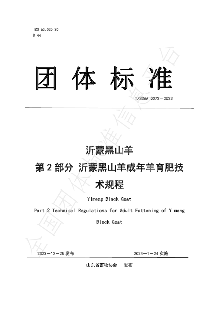 T/SDAA 0072-2023 标准预览