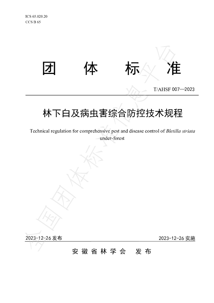 T/AHSF 007-2023 标准预览