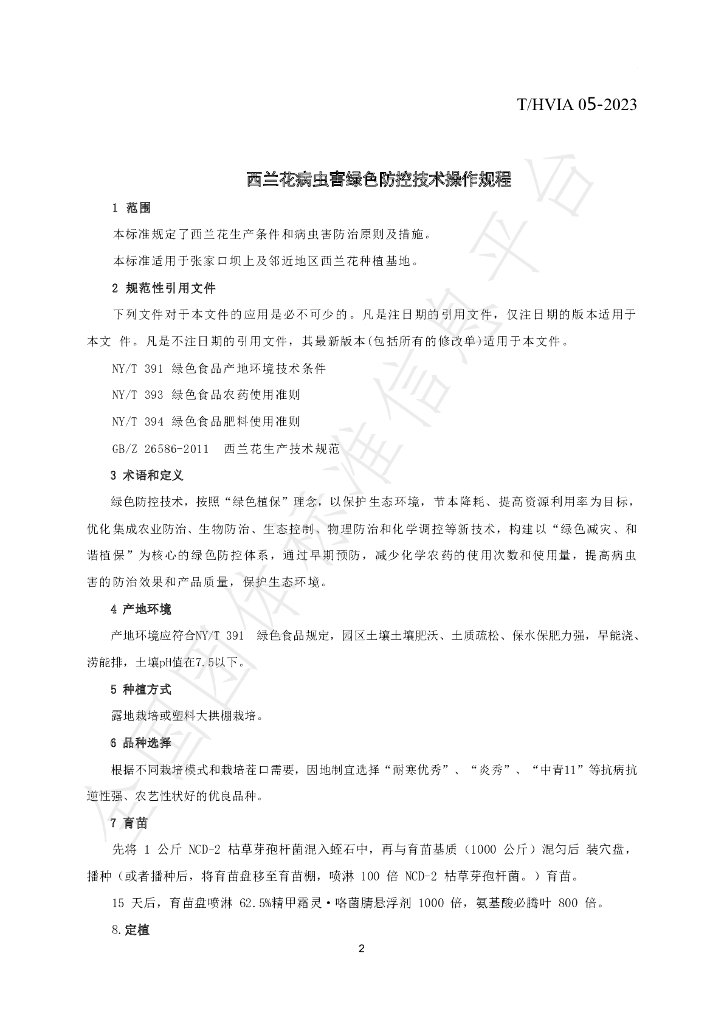 T/HVIA 05-2023 标准预览