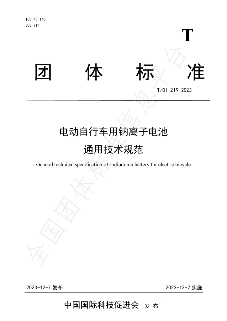 T/CI 219-2023 标准预览