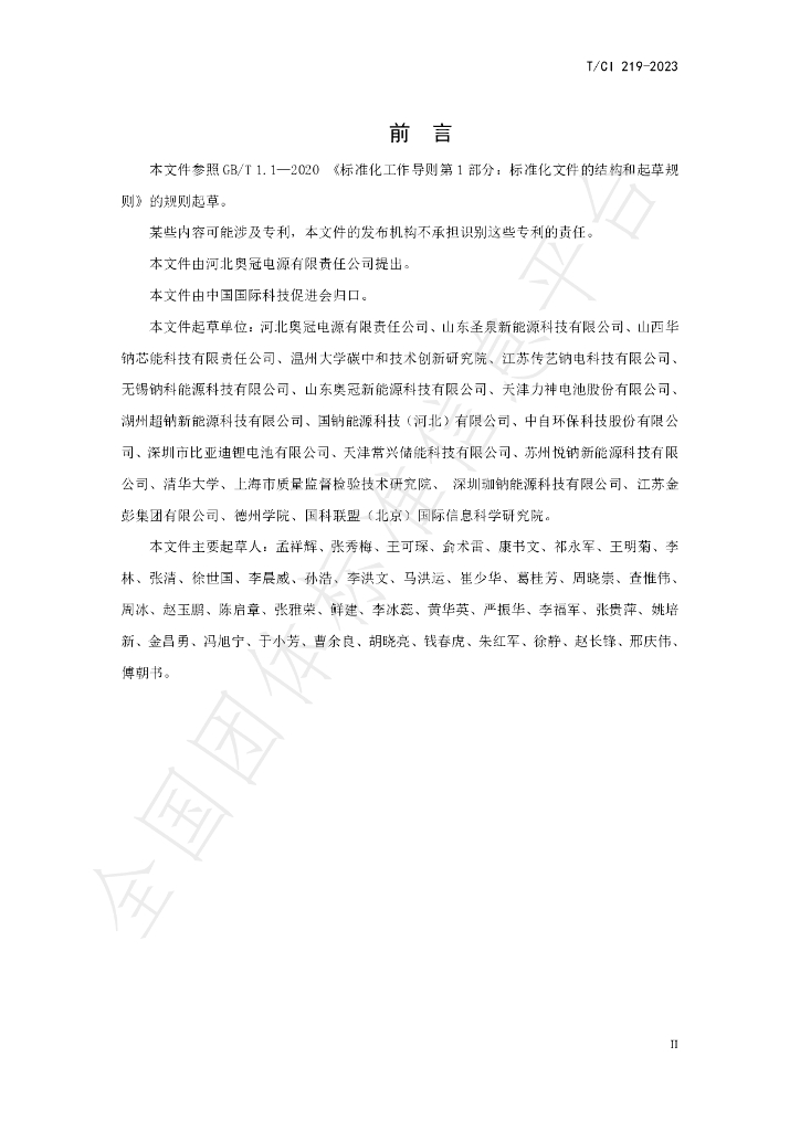 T/CI 219-2023 标准预览