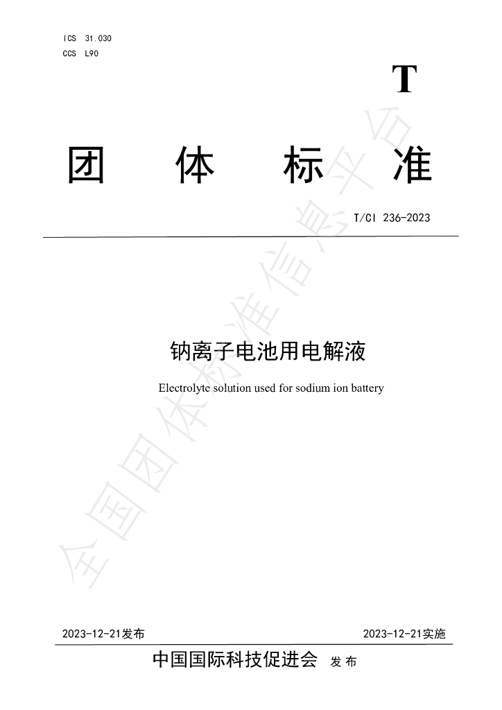 T/CI 236-2023 标准预览
