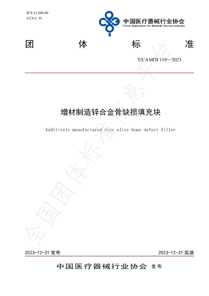 T/CAMDI 119-2023 标准预览