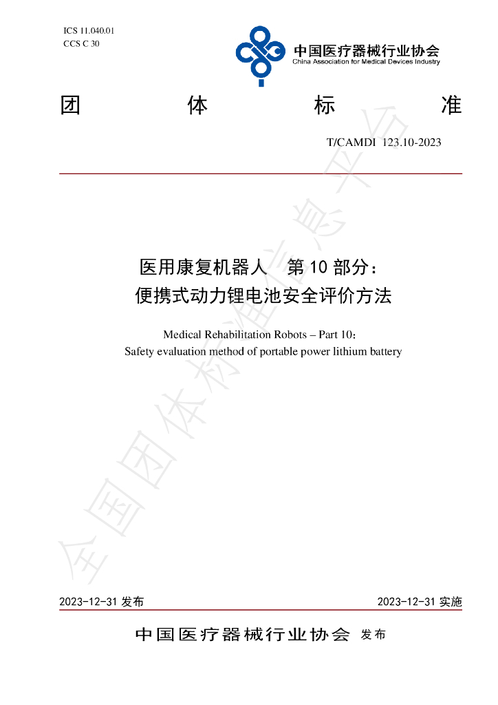 T/CAMDI 123.10-2023 标准预览