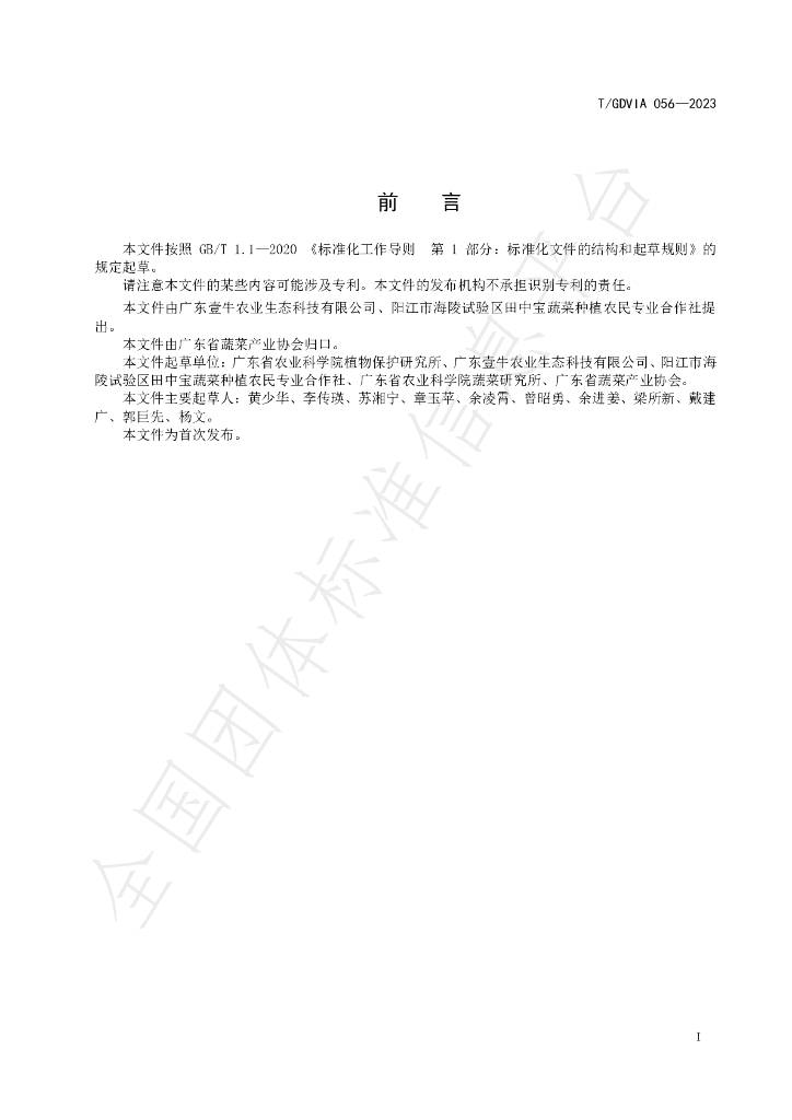 T/GDVIA 056-2023 标准预览