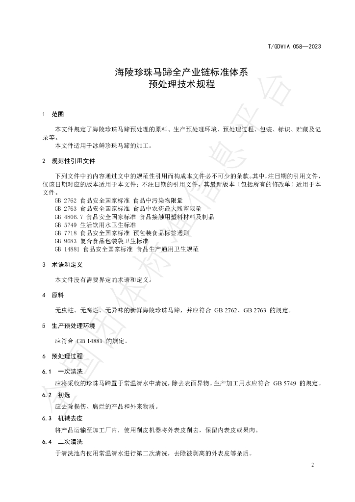 T/GDVIA 058-2023 标准预览