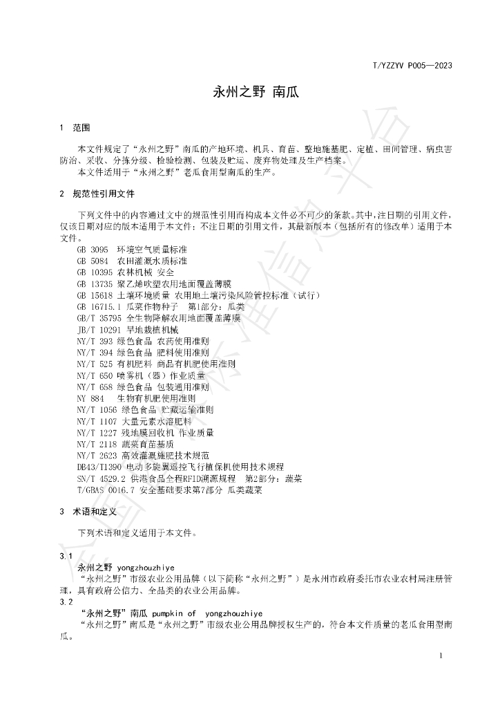 T/YZZYV P005-2023 标准预览
