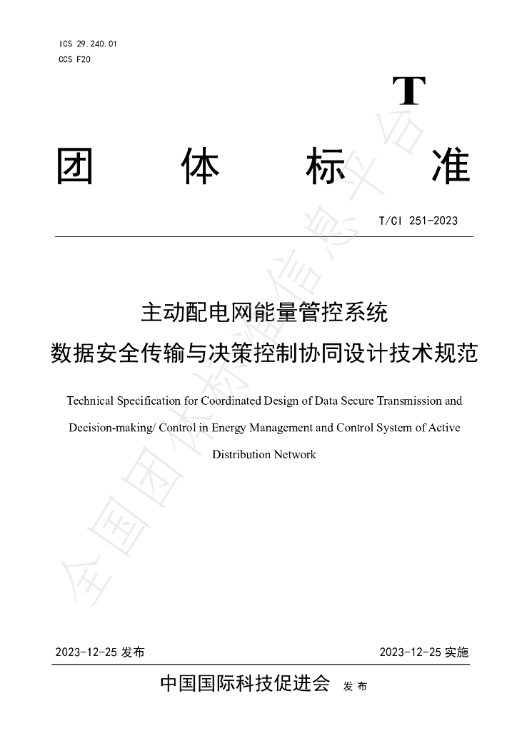 T/CI 251-2023 标准预览