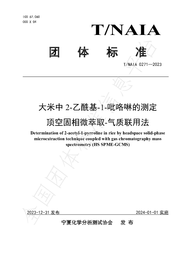 T/NAIA 0271-2023 标准预览