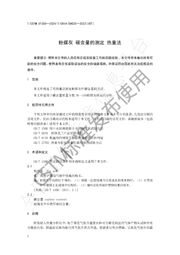 T/CSTM 01000-2024 标准预览