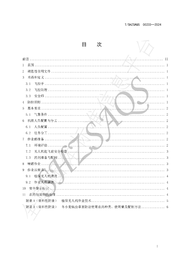 T/SHZSAQS 00233-2024 标准预览