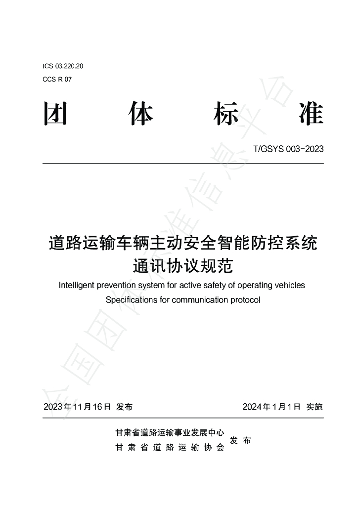 T/GSYS 003-2023 标准预览