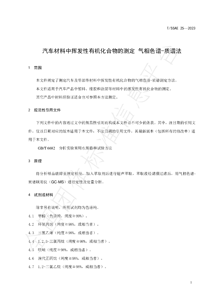 T/SSAE 25-2023 标准预览