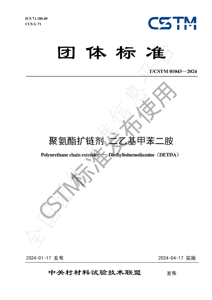 T/CSTM 01043-2024 标准预览