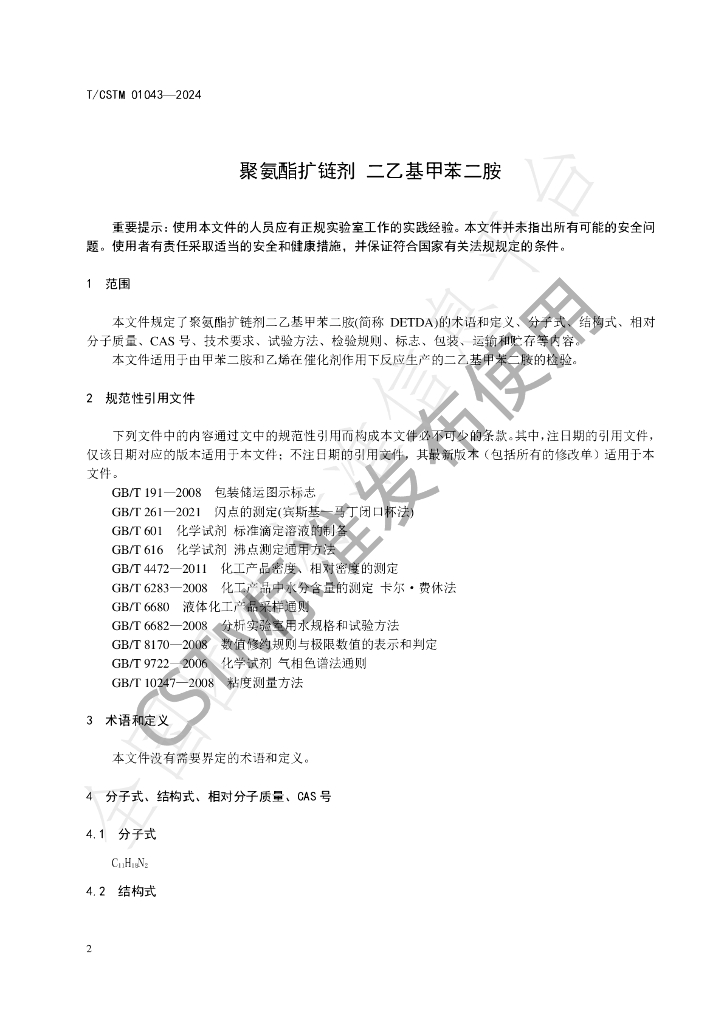 T/CSTM 01043-2024 标准预览