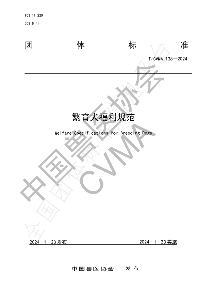 T/CVMA 138-2024 标准预览