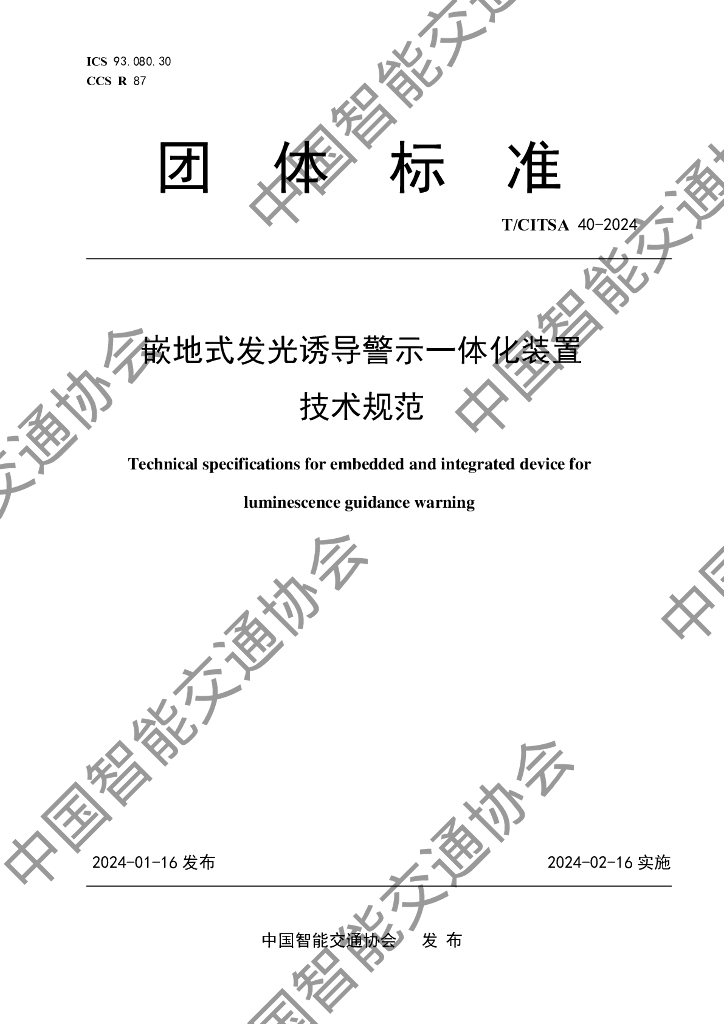 T/CITSA 40-2024 标准预览