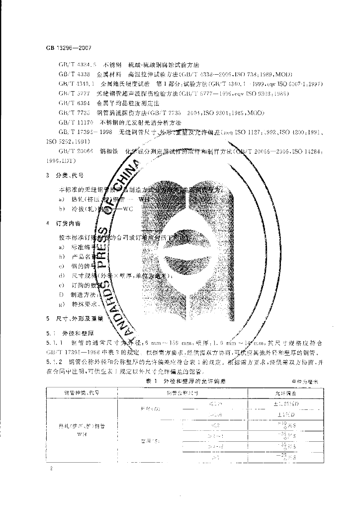 GB 13296-2007 标准预览