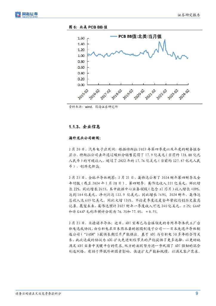 国海证券：化工新材料周报：国资委召开央企人工智能专题会，英伟达第四财季及全年营收创纪录2024_第9页