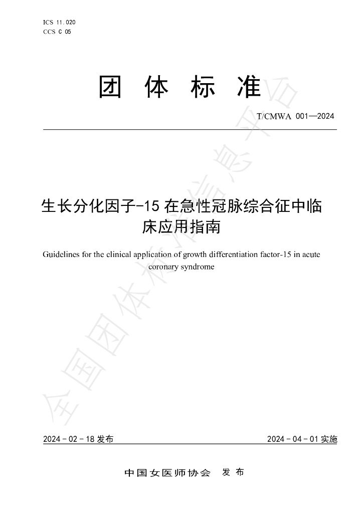 T/CMWA 001-2024 标准预览