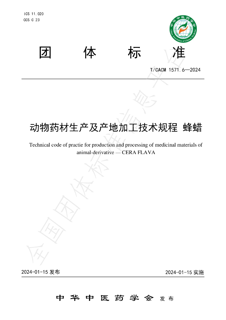 T/CACM 1571.6-2024 标准预览