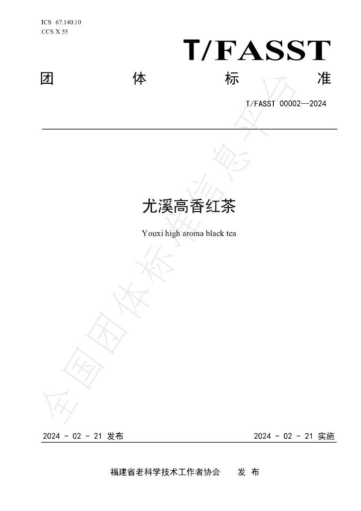 T/FASST 00002-2024 标准预览