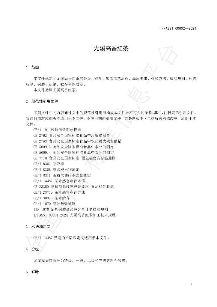 T/FASST 00002-2024 标准预览