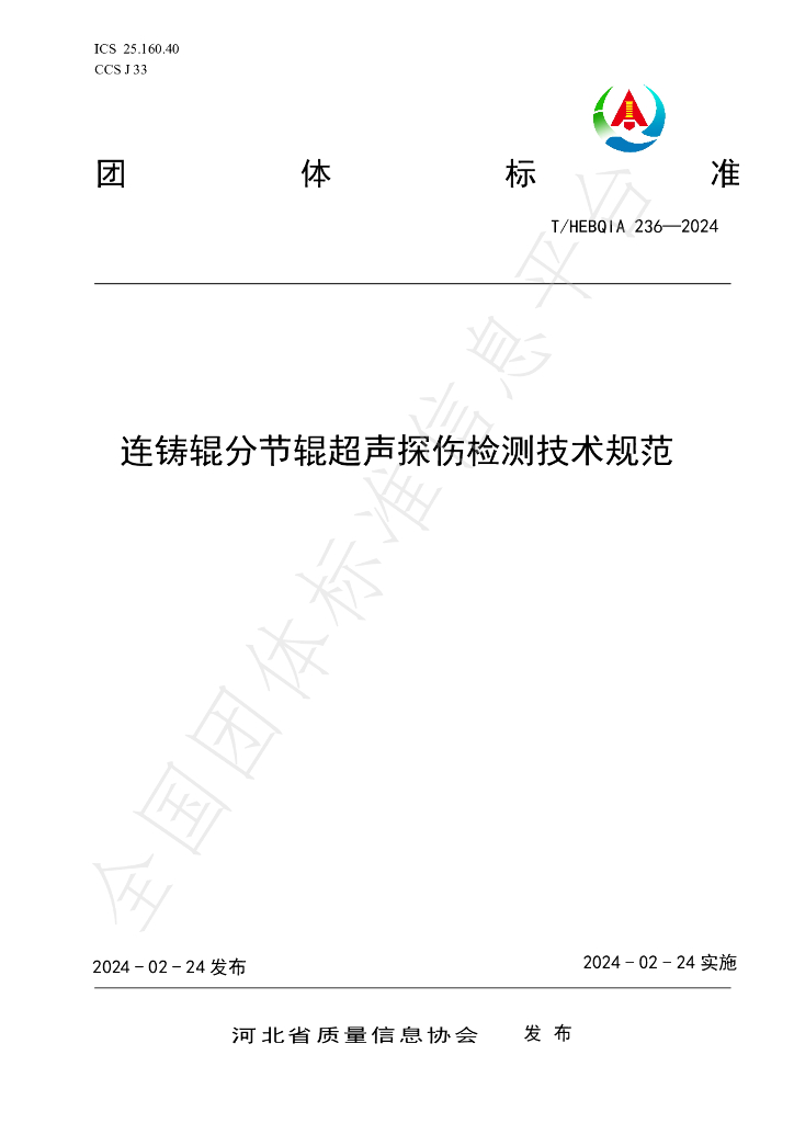 T/HEBQIA 236-2024 标准预览