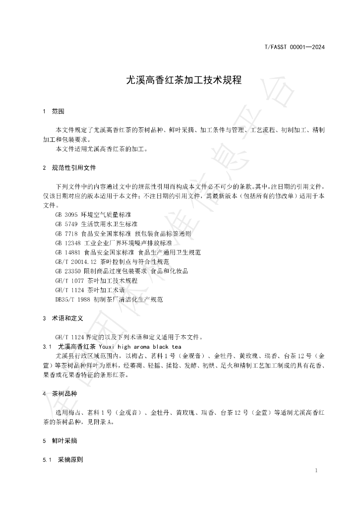 T/FASST 00001-2024 标准预览