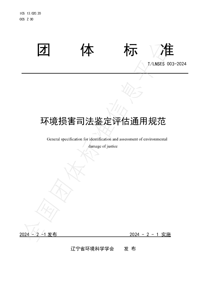 T/LNSES 003-2024 标准预览