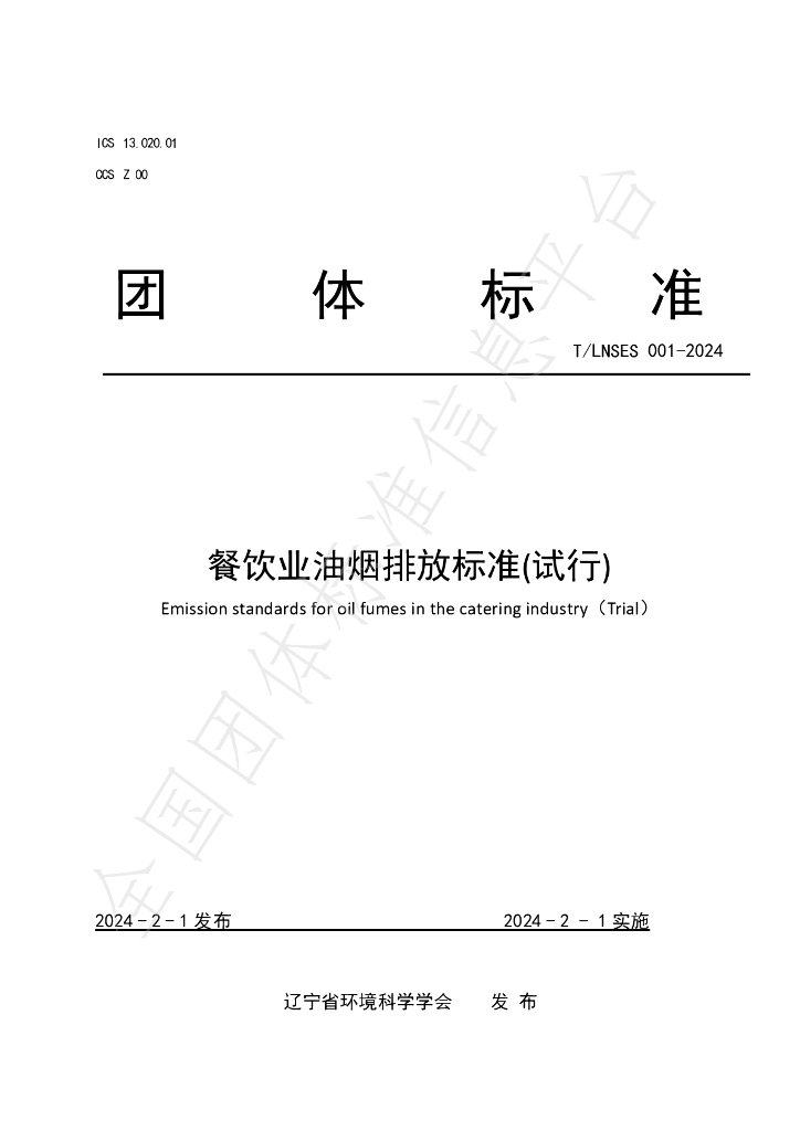 T/LNSES 001-2024 标准预览