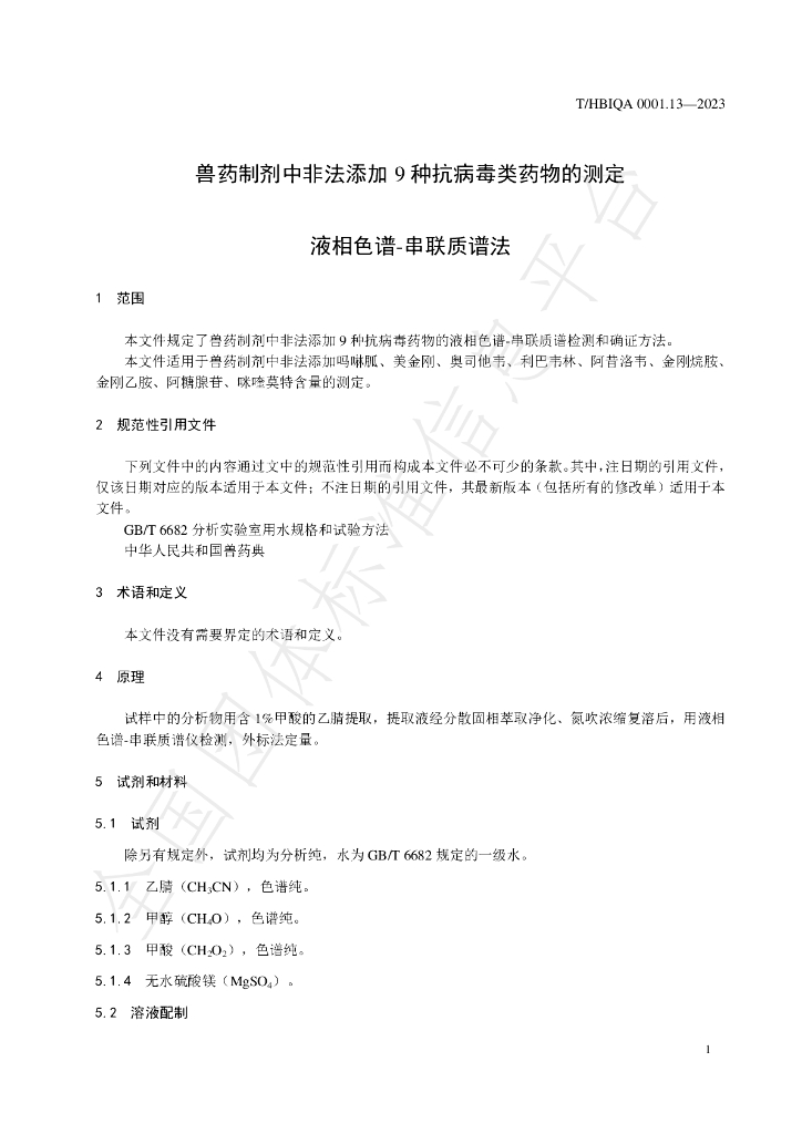 T/HBIQA 0001.13-2023 标准预览