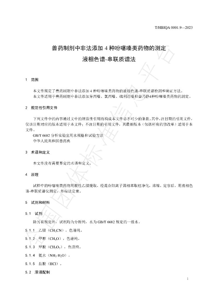 T/HBIQA 0001.9-2023 标准预览