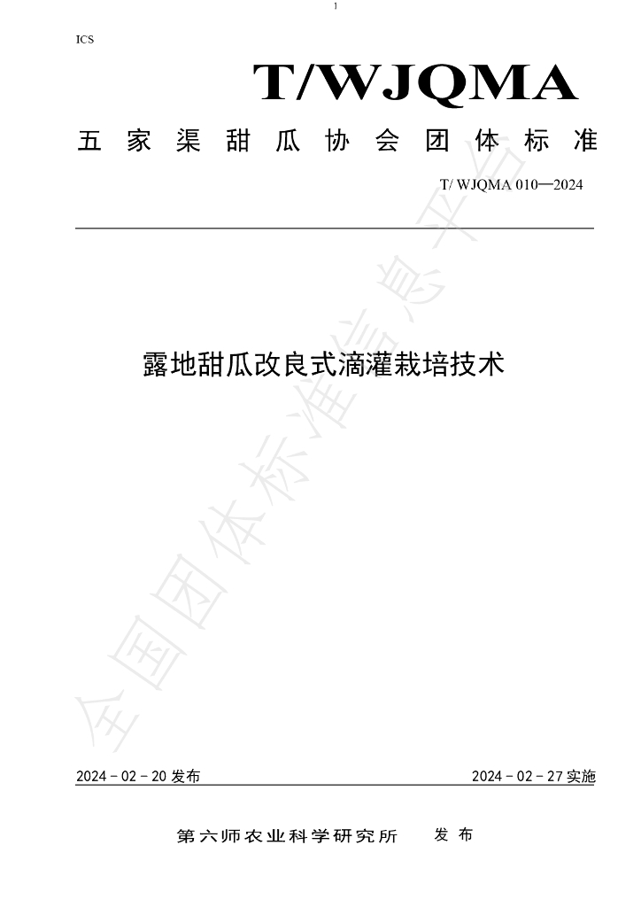 T/WJQMA 010-2024 标准预览